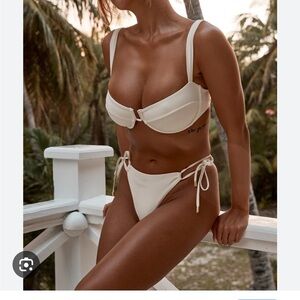 Monday Swimwear white bikini